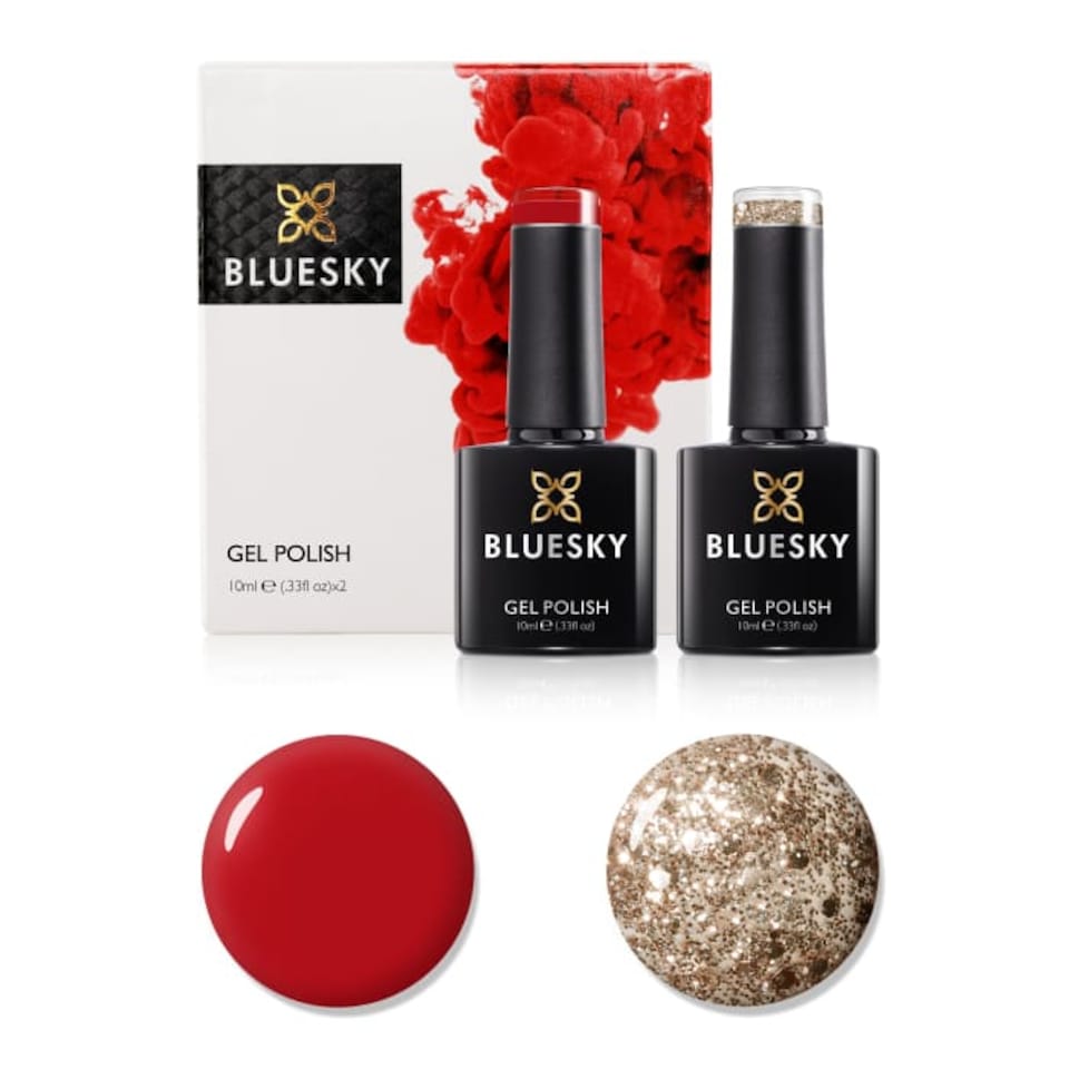 Bluesky Red Gel Polish - Anniversary Set 6 - DC02/63916 10ml