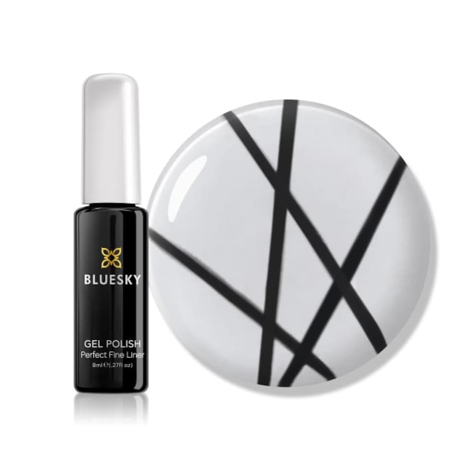 Bluesky Black Gel Polish - Black