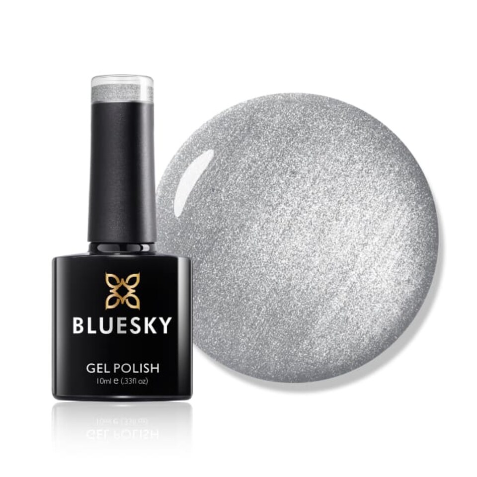 Bluesky Silver Gel Polish - Move With Grace 10ml