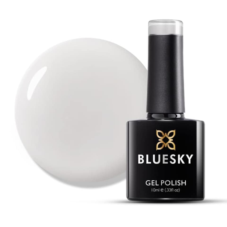 Bluesky White Gel Polish - Milky White 10ml