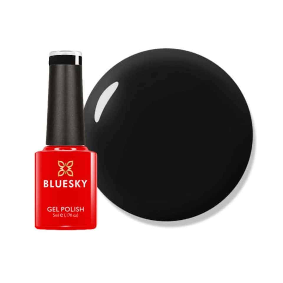 Bluesky Black Gel Polish - Blackpool 5ml