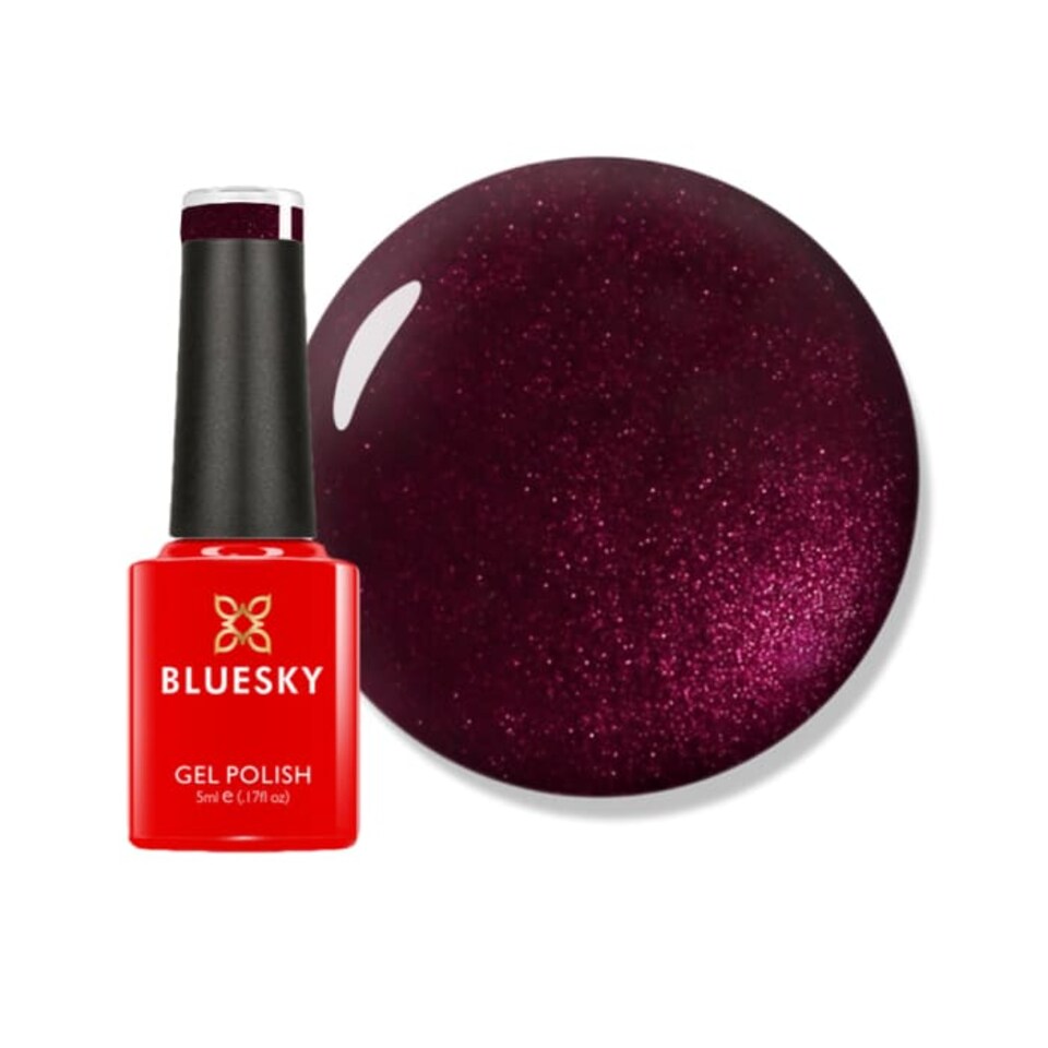 Bluesky Red Gel Polish - Dark Lava 5ml