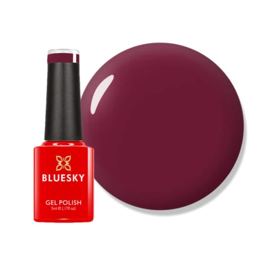 Bluesky Red Gel Polish - Oxblood 5ml