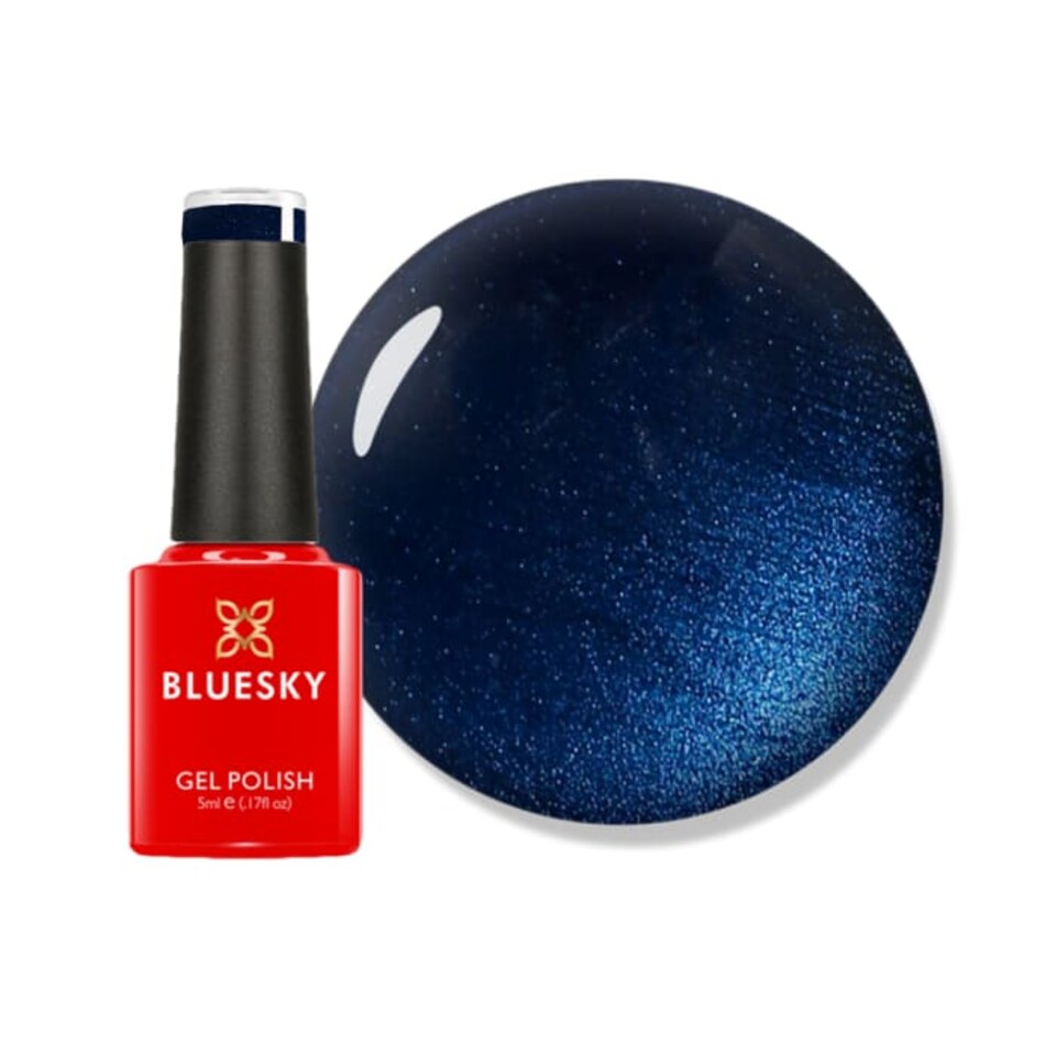 Bluesky Blue Gel Polish - Midnight Swim 5ml