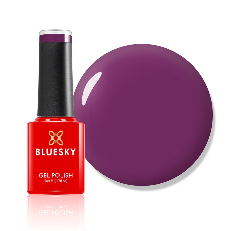 Bluesky Purple Gel Polish - Vampy Berry 5ml