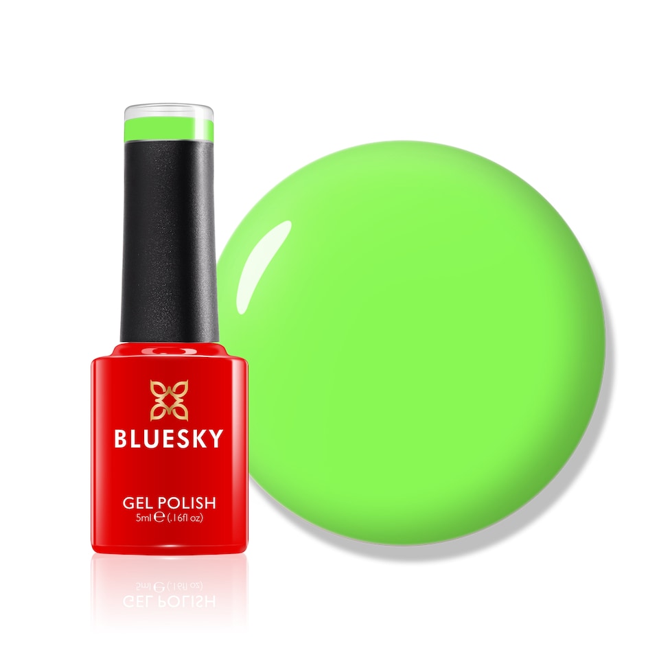Bluesky Green Gel Polish - Lime - Neon 5ml