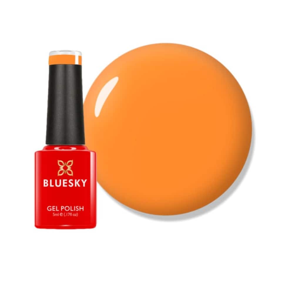Bluesky Orange Gel Polish - Orange Sorbet - Neon 5ml