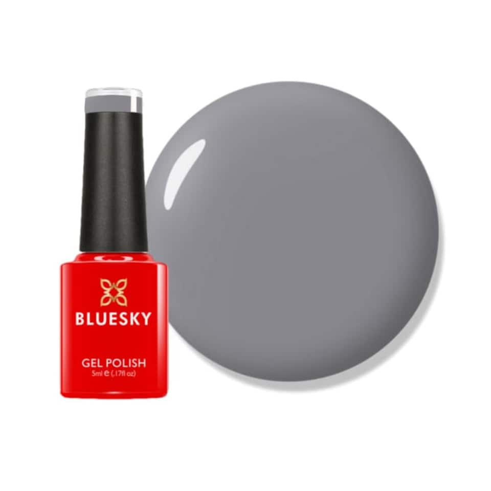 Bluesky Grey Gel Polish - Slate Grey 5ml