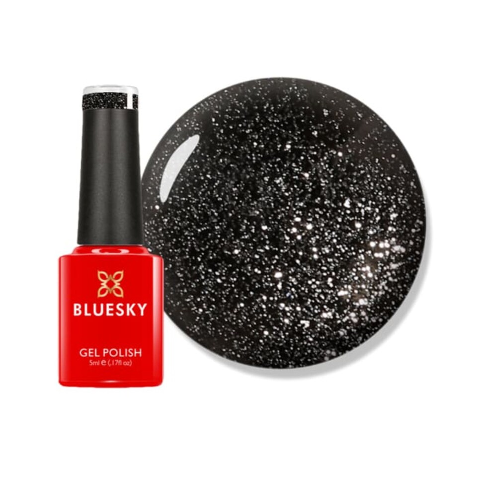 Bluesky Black Gel Polish - Abyss 5ml