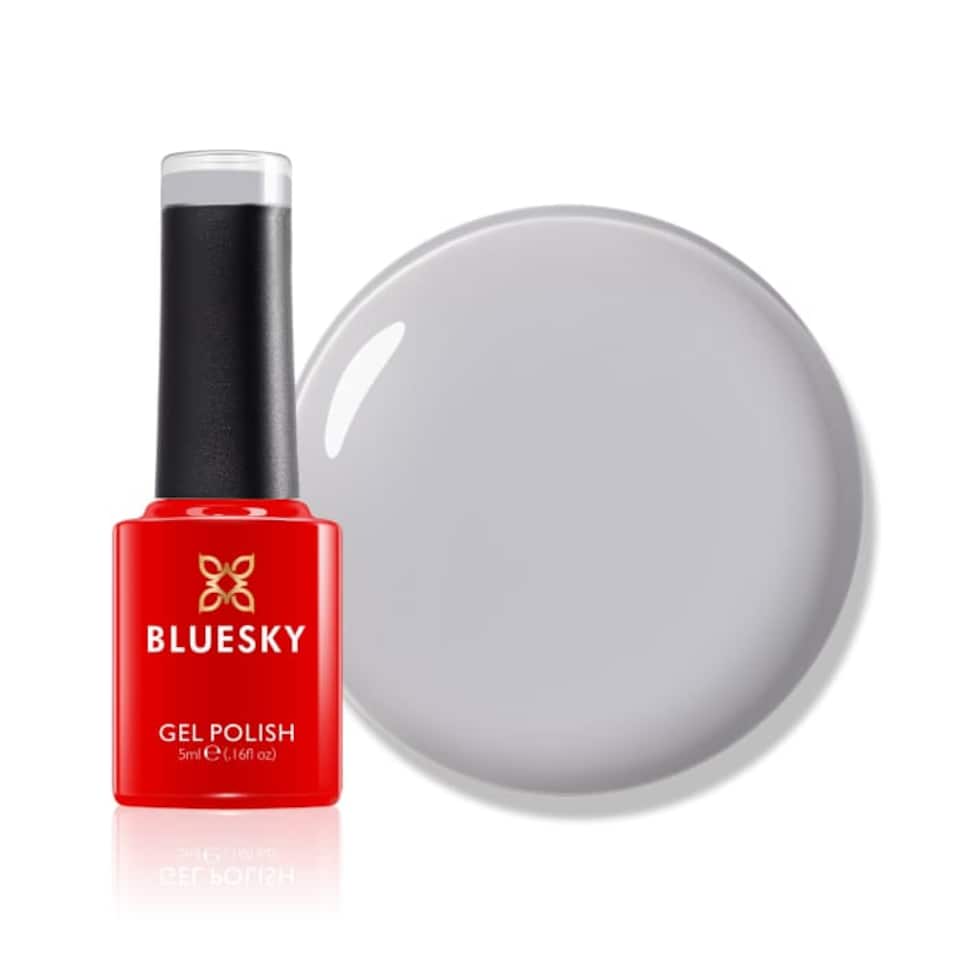 Bluesky Grey Gel Polish - Light Grey 5ml