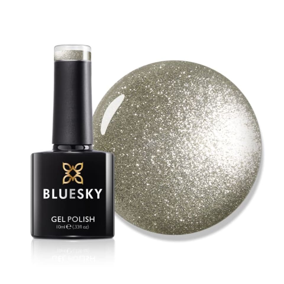 Bluesky Silver Gel Polish - Sparkling Lights 10ml