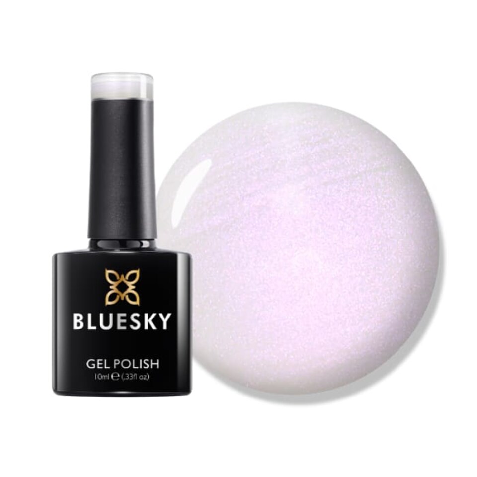 Bluesky White Gel Polish - Candyfloss & Lipgloss 10ml