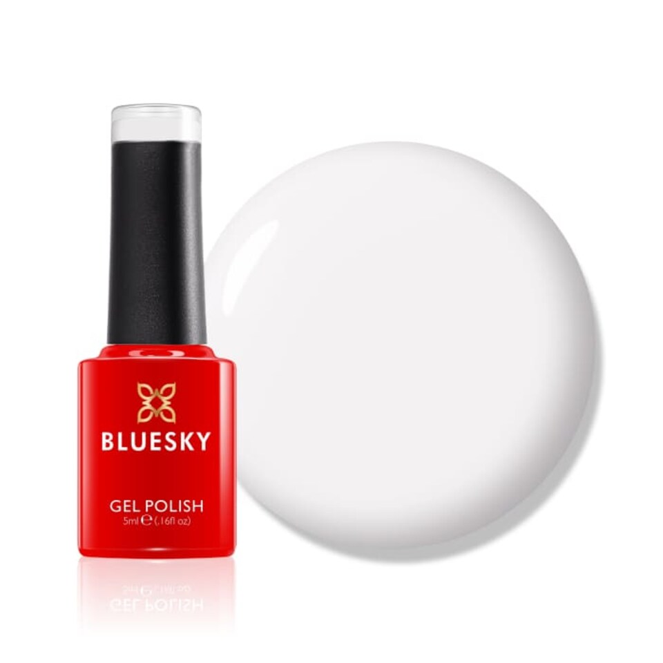 Bluesky White Gel Polish - Cream Puff 5ml