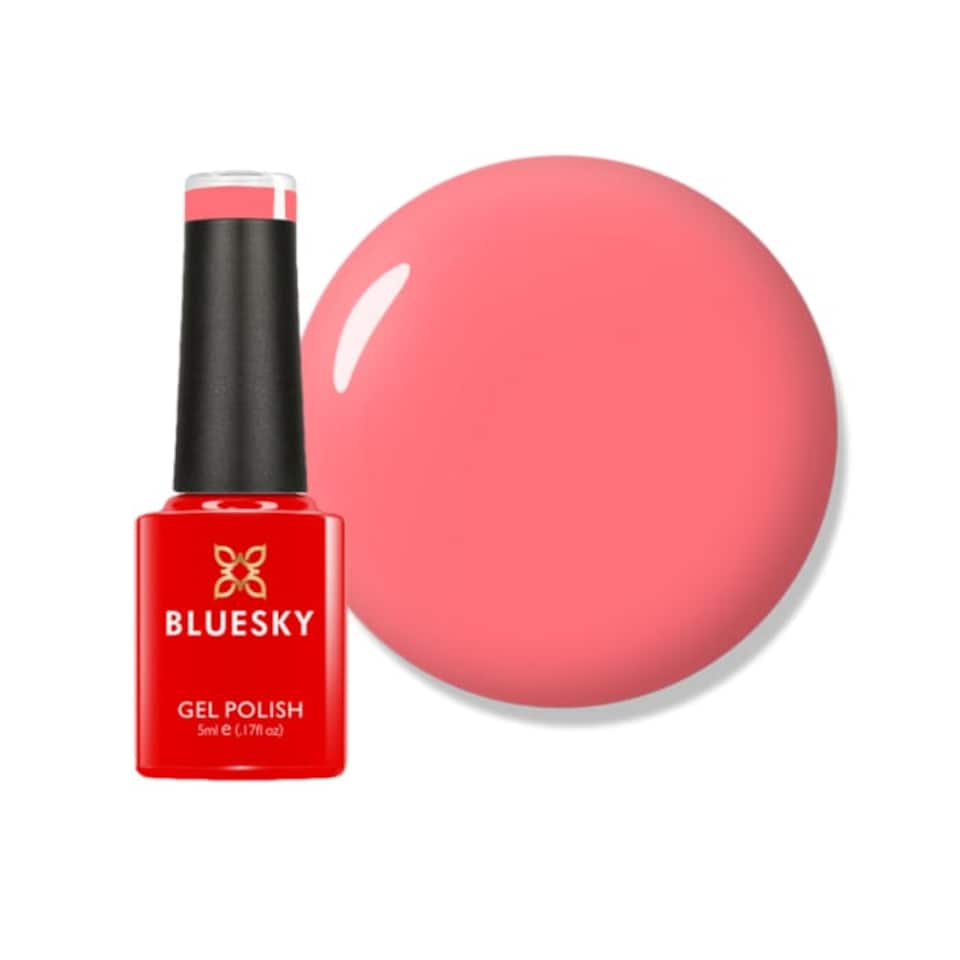 Bluesky Pink Gel Polish - Pink Neon Coral 5ml