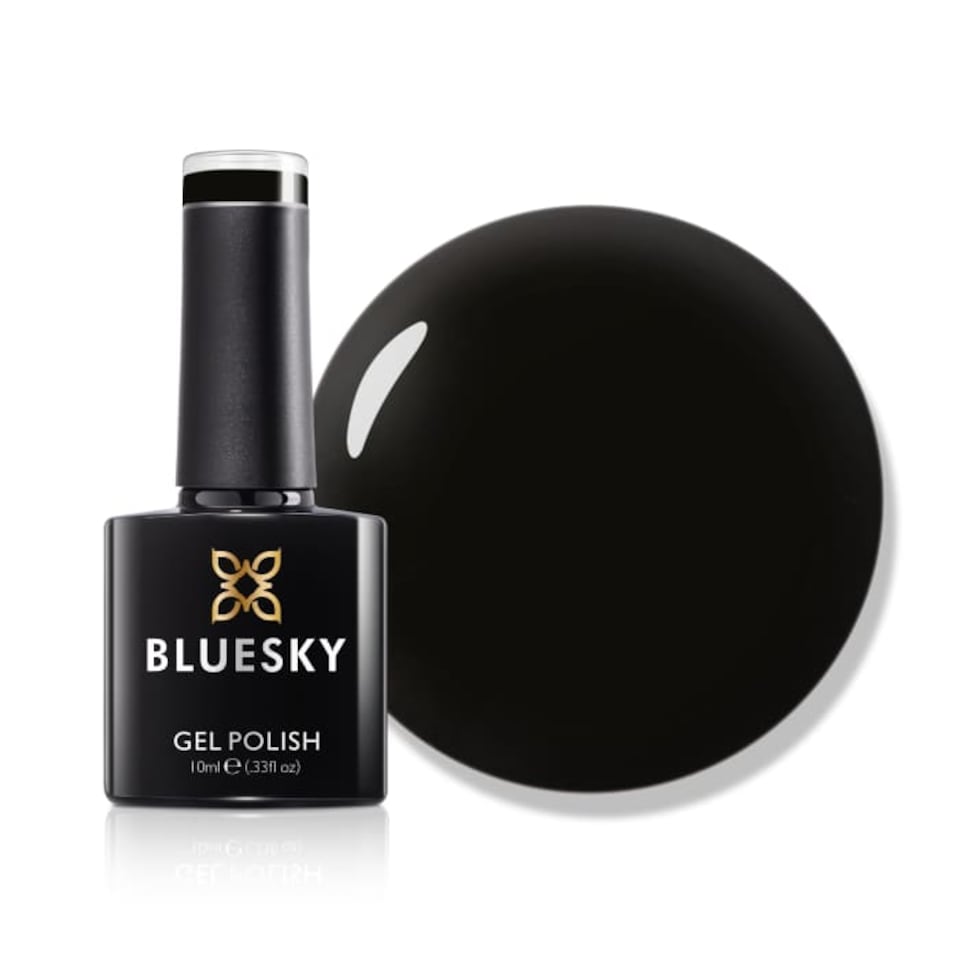 Bluesky Black Gel Polish - Black 10ml