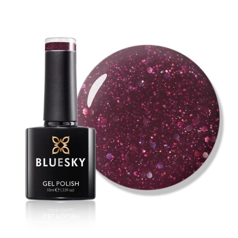 Bluesky Purple Gel Polish - Amusing 10ml