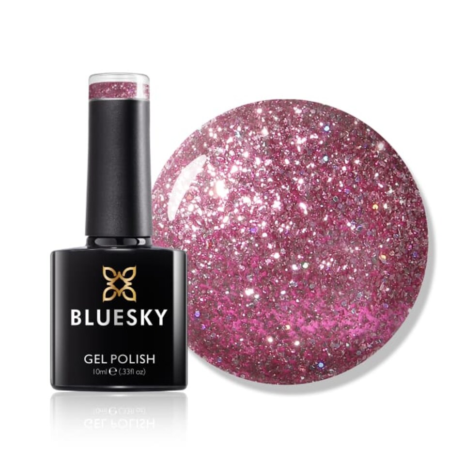 Bluesky Purple Gel Polish - Modern-day Disco 10ml