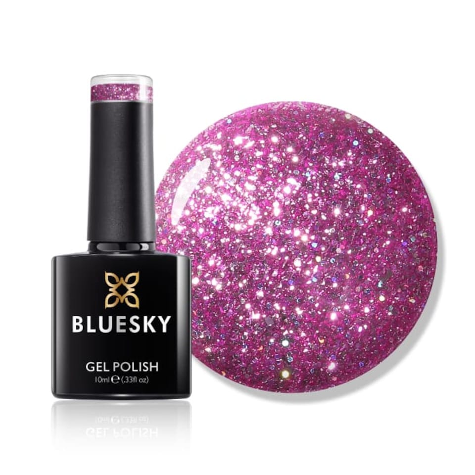 Bluesky Pink Gel Polish - Pink Sequins 10ml