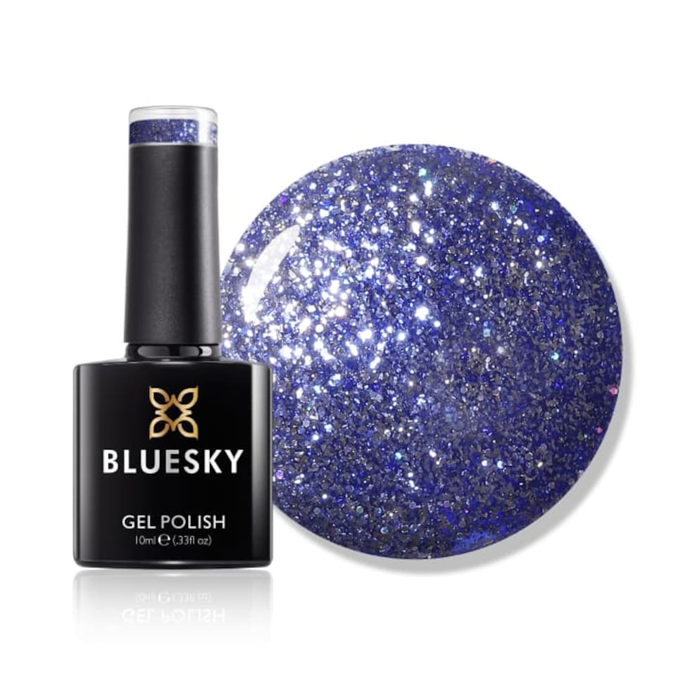 Bluesky Blue Gel Polish - Sky Spangle 10ml