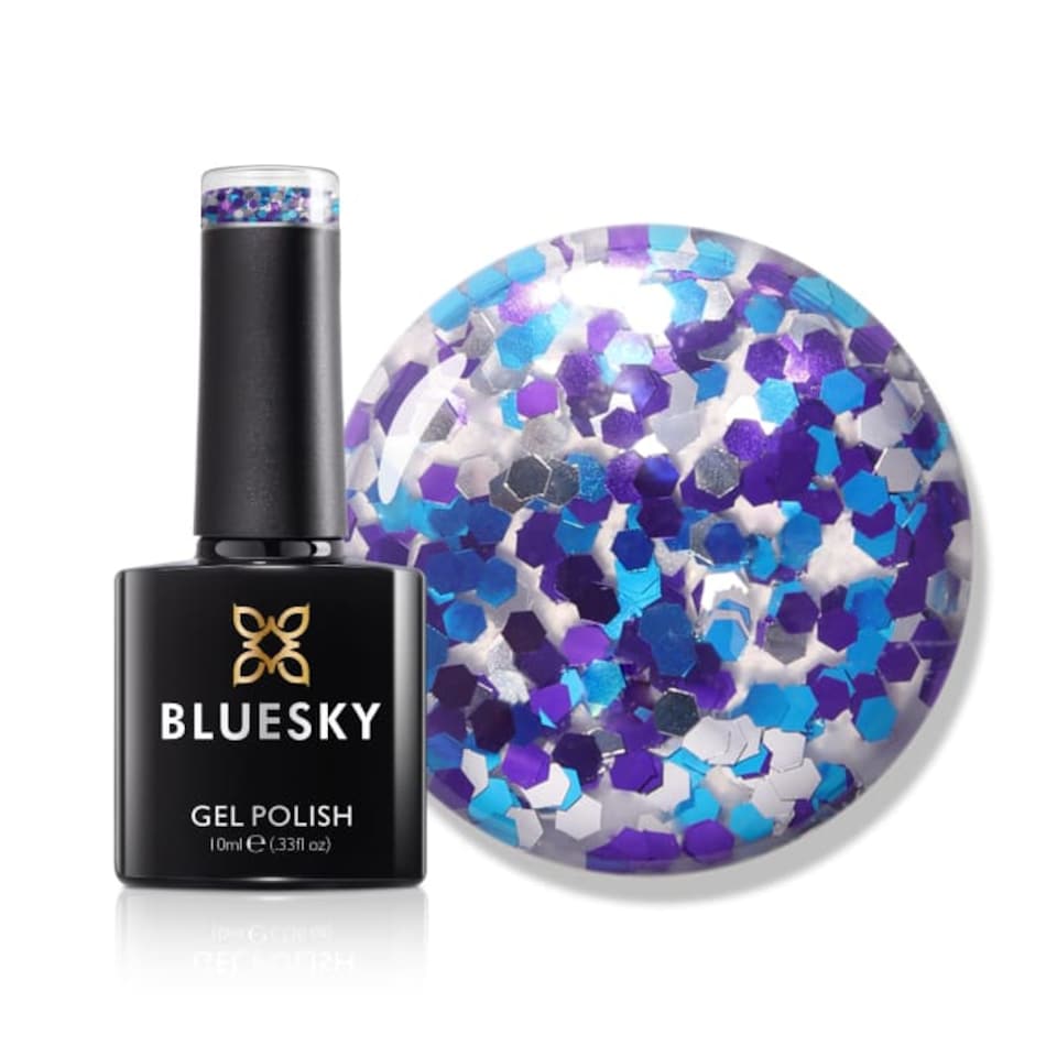 Bluesky Purple Gel Polish - Platinum Jubilee 10ml