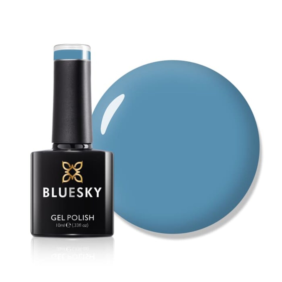 Bluesky Blue Gel Polish - Fidgety Blue 10ml