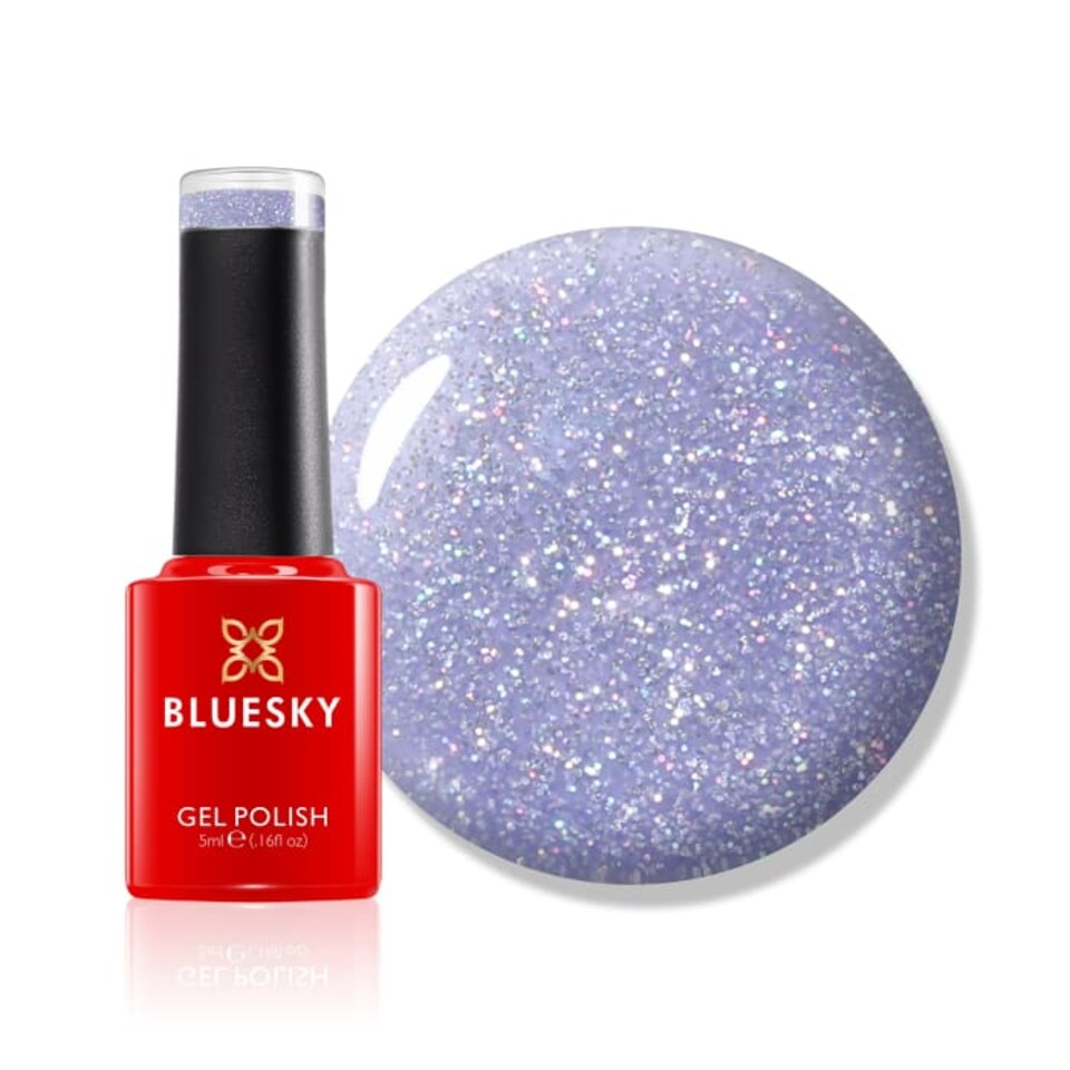 Bluesky Purple Gel Polish - 70's Shimmer 5ml