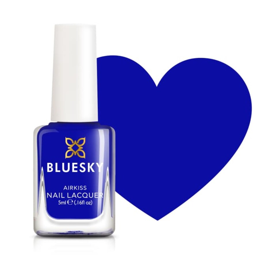 Bluesky Blue Nail Polish - Boom