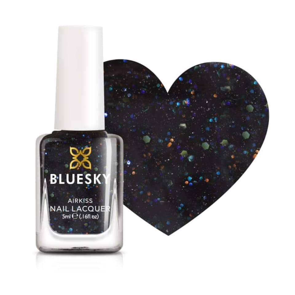 Bluesky Black Nail Polish - Starry Night