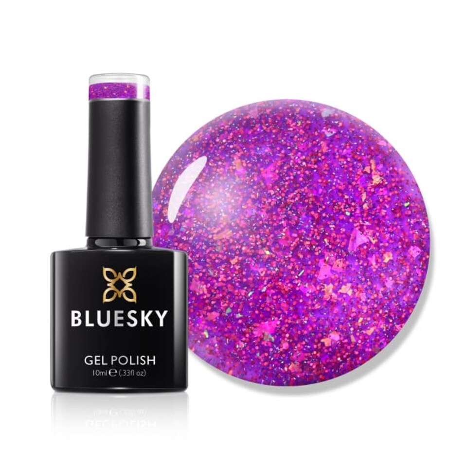 Bluesky Purple Gel Polish - Cherished Moments 10ml