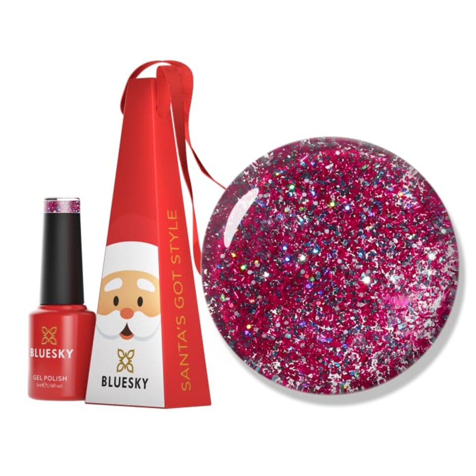 Bluesky Red Gel Polish - Santa's Got Style