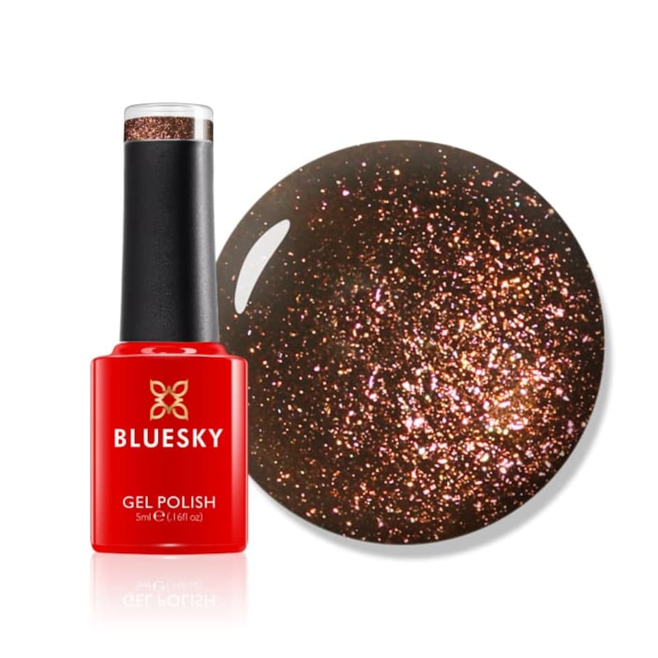 Bluesky Brown Gel Polish - Frosty Chocolate 5ml