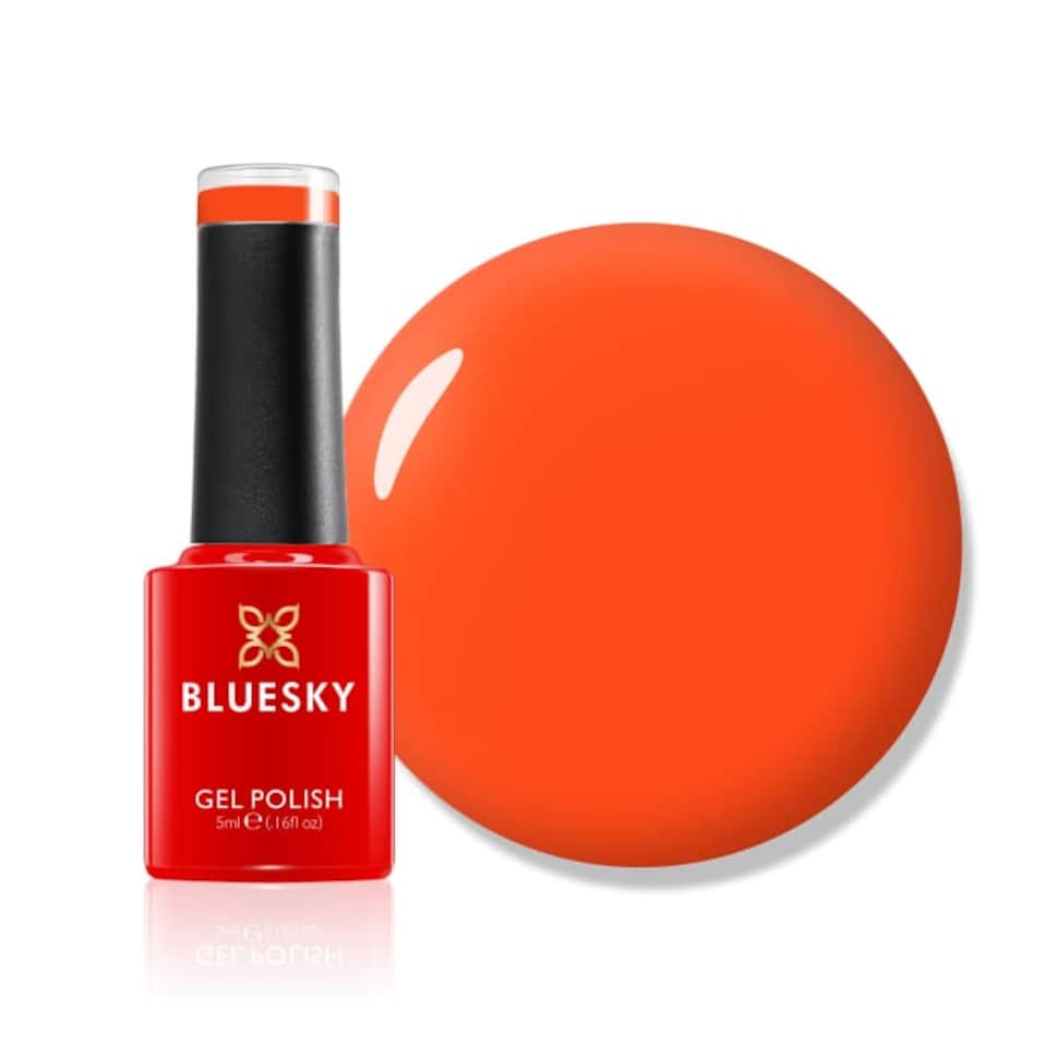 Bluesky Orange Gel Polish - Orange Zest - Neon 5ml