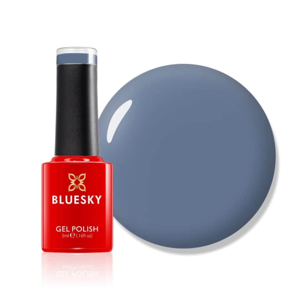 Bluesky Blue Gel Polish - Grey Shadow 5ml