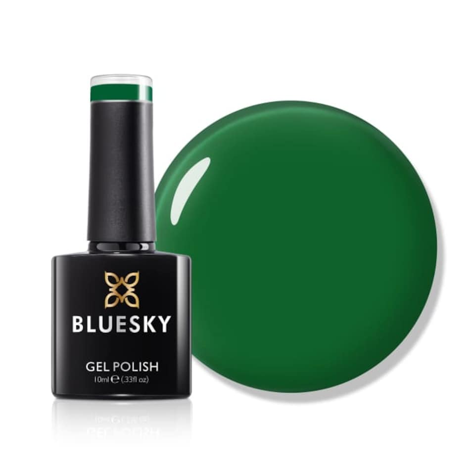Bluesky Green Gel Polish - Blissful Knowledge 10ml