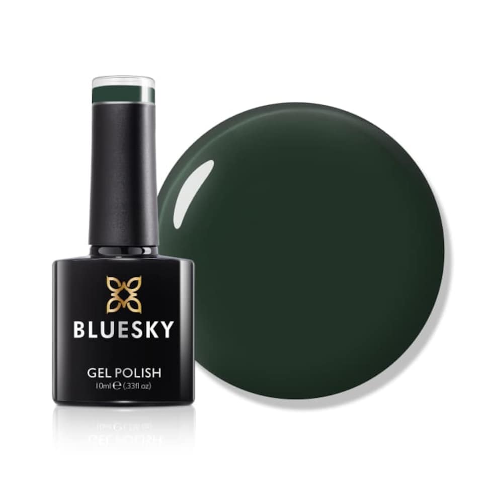 Bluesky Green Gel Polish - Dark Humour 10ml