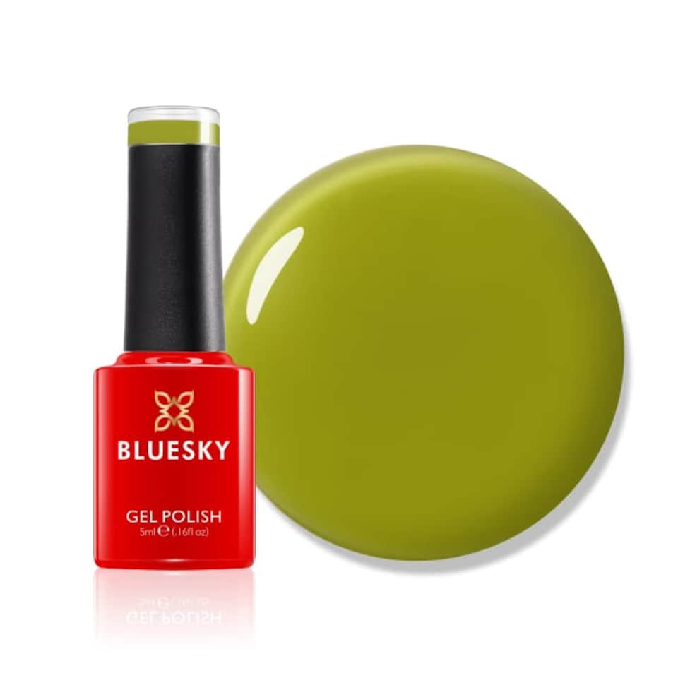 Bluesky Green Gel Polish - Be Real 5ml