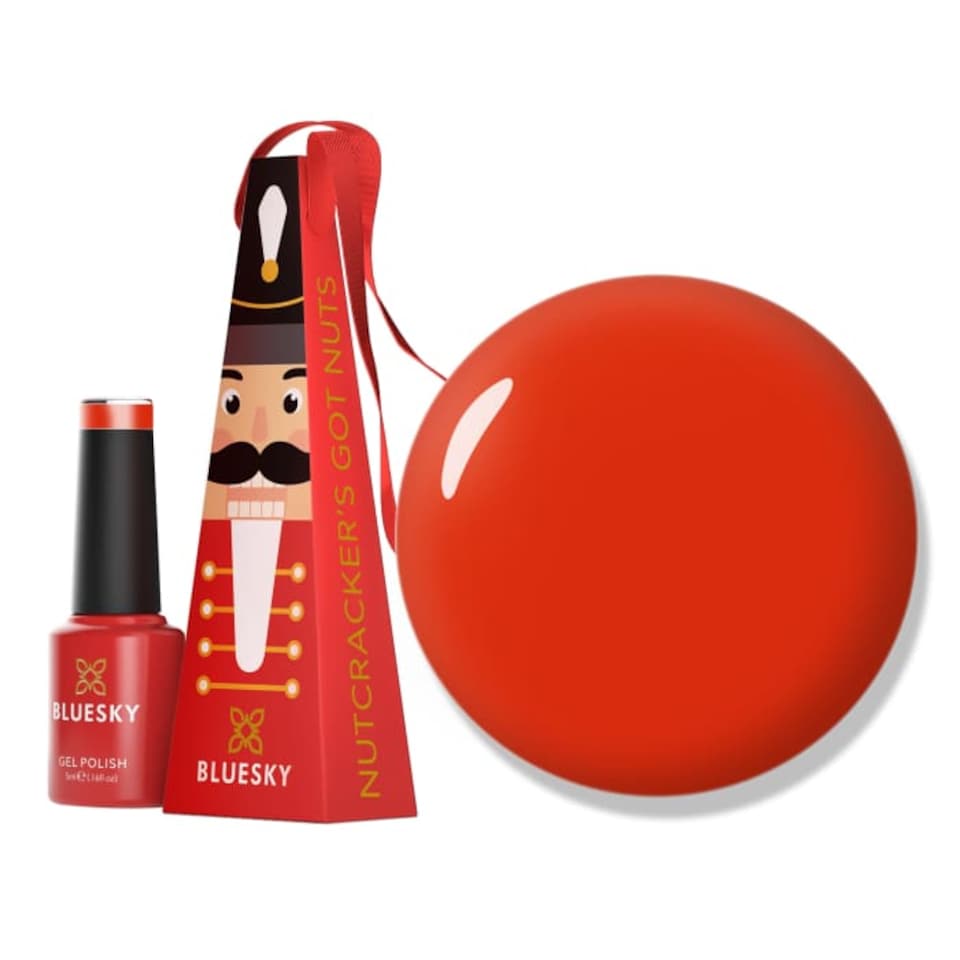 Bluesky Red Gel Polish - Nutcracker's Got Nuts