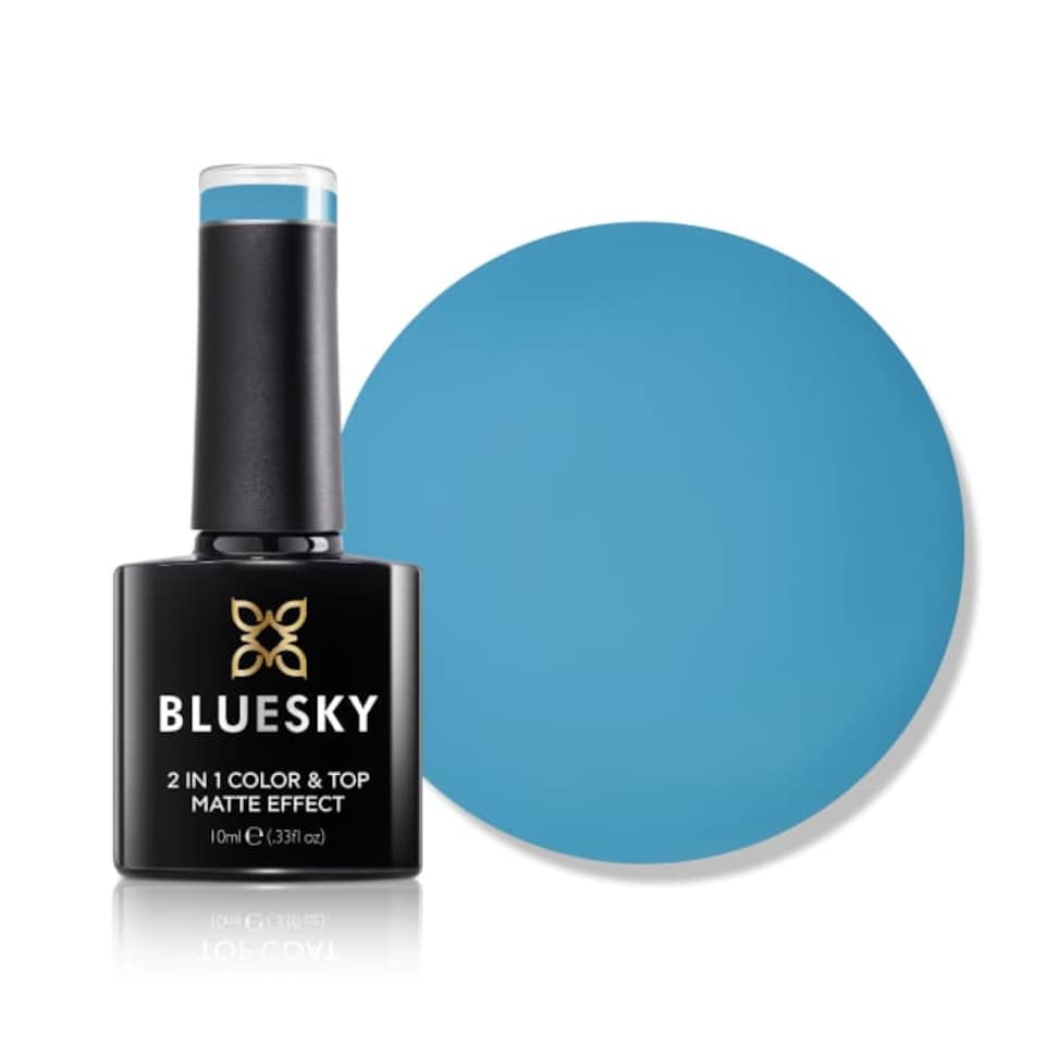 Bluesky Blue Gel Polish - Mandarin Blue 10ml