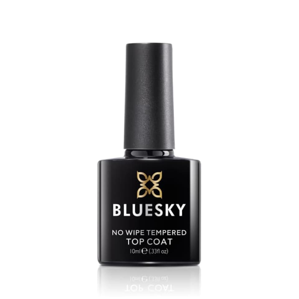 Bluesky Clear Gel Polish - Tempered No Wipe Top Coat 10ml