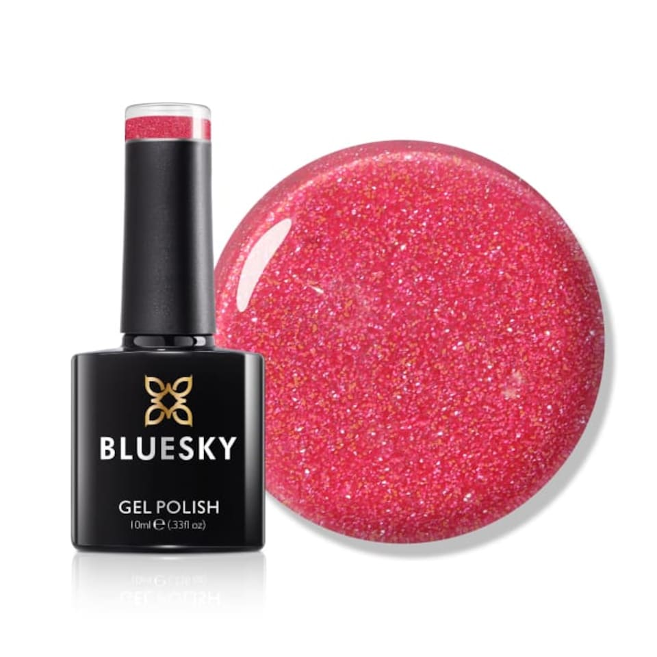 Bluesky Pink Gel Polish - Pink - Sparkle Neon 10ml
