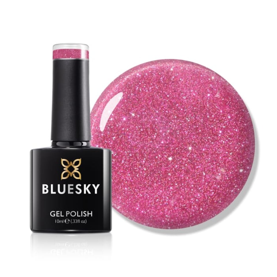 Bluesky Pink Gel Polish - Pink - Sparkle Neon 10ml