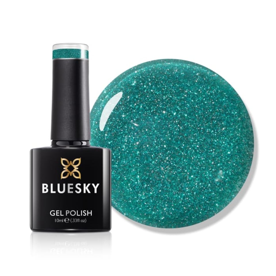Bluesky Blue Gel Polish - Blue - Sparkle Neon 10ml