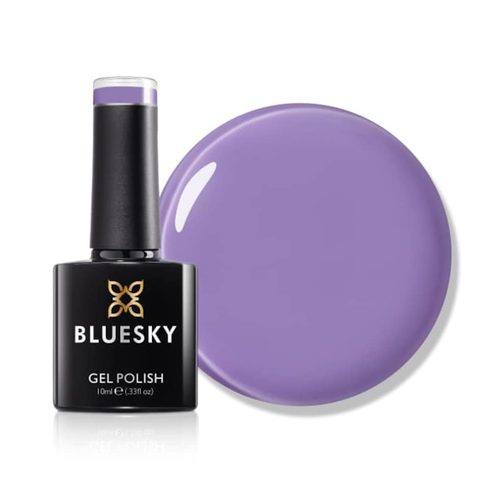 Bluesky Purple Gel Polish - Serenity Lavender 10ml