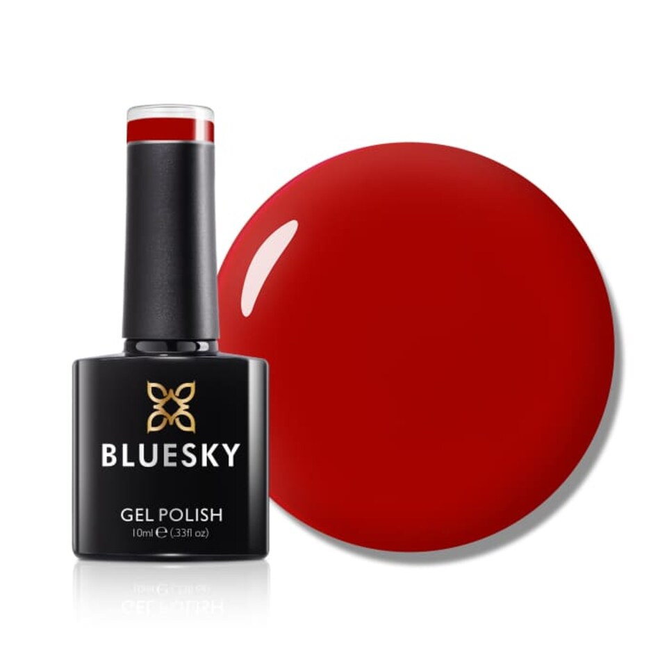Bluesky Red Gel Polish - Scarlet Velvet 10ml