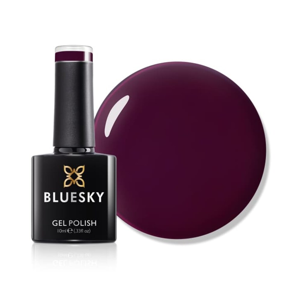 Bluesky Red Gel Polish - Twilight Berry 10ml