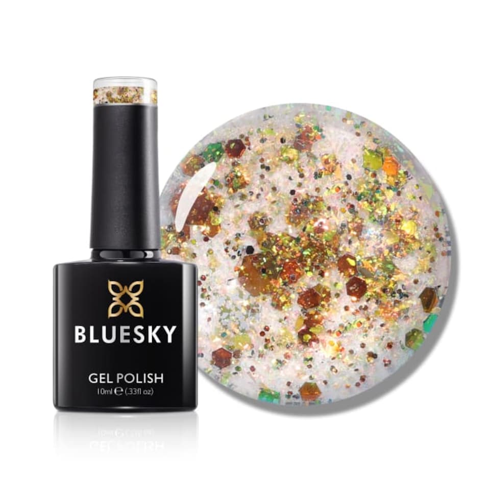Bluesky Gold Gel Polish - Golden Glow 10ml
