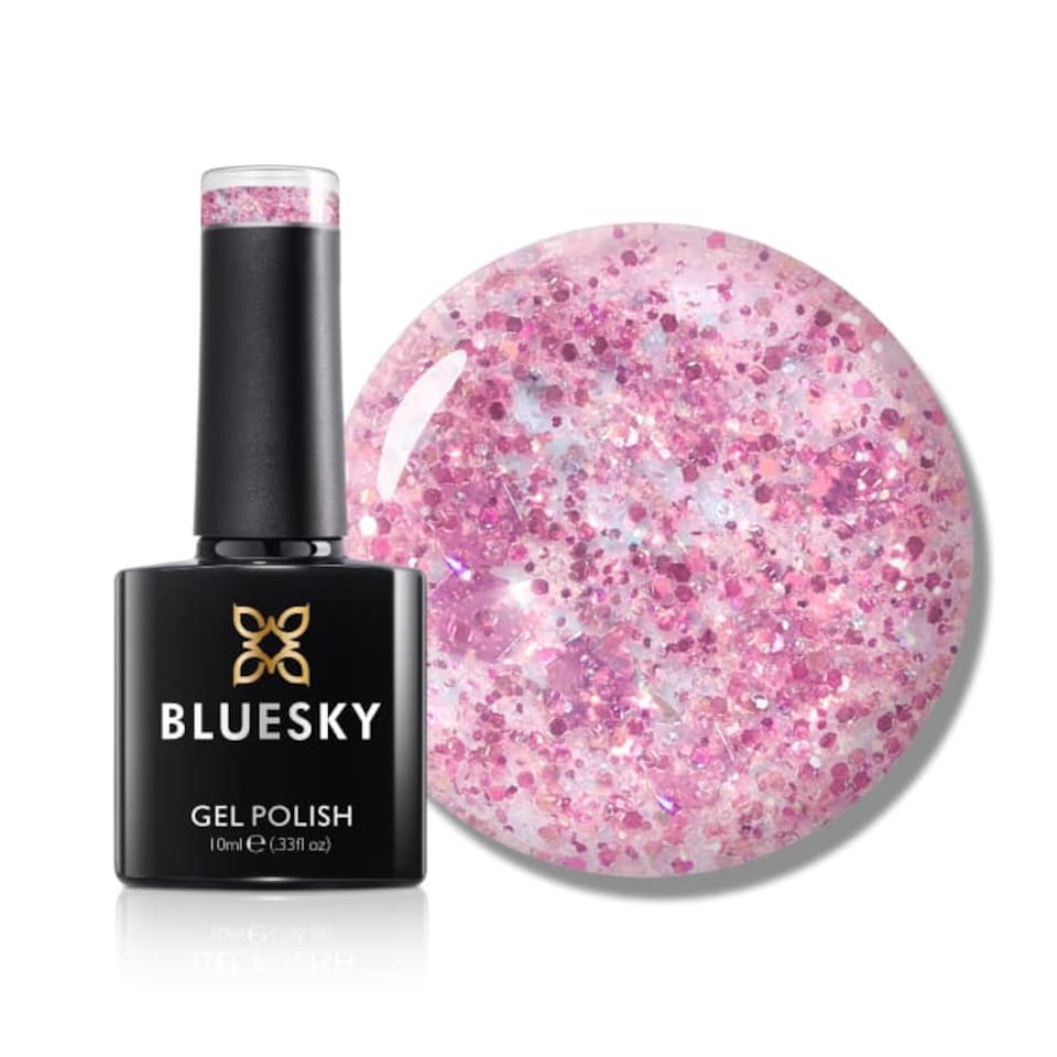 Bluesky Pink Gel Polish - Blushing Rose 10ml