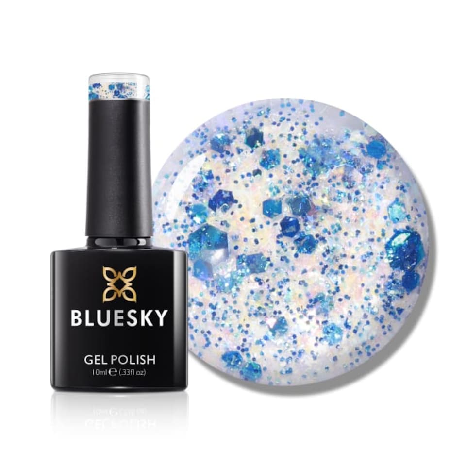 Bluesky Blue Gel Polish - Aqua Lagoon 10ml