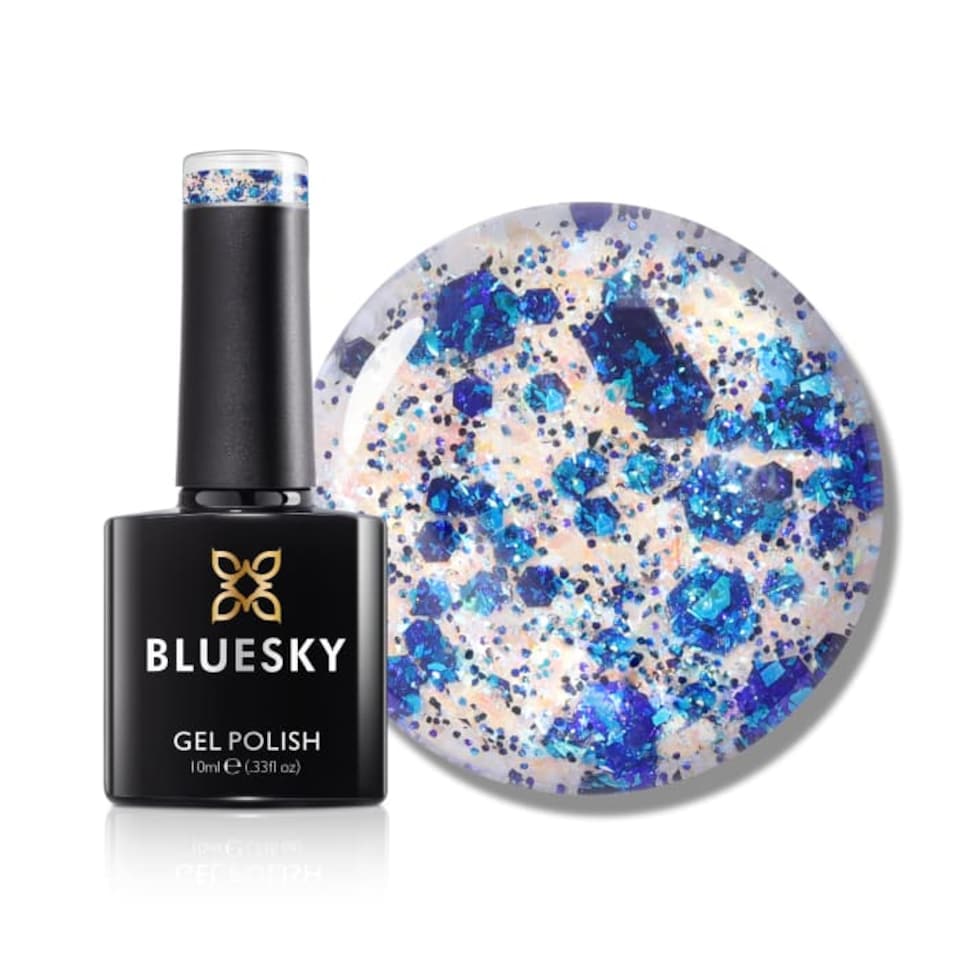 Bluesky Blue Gel Polish - Celestial Blue 10ml