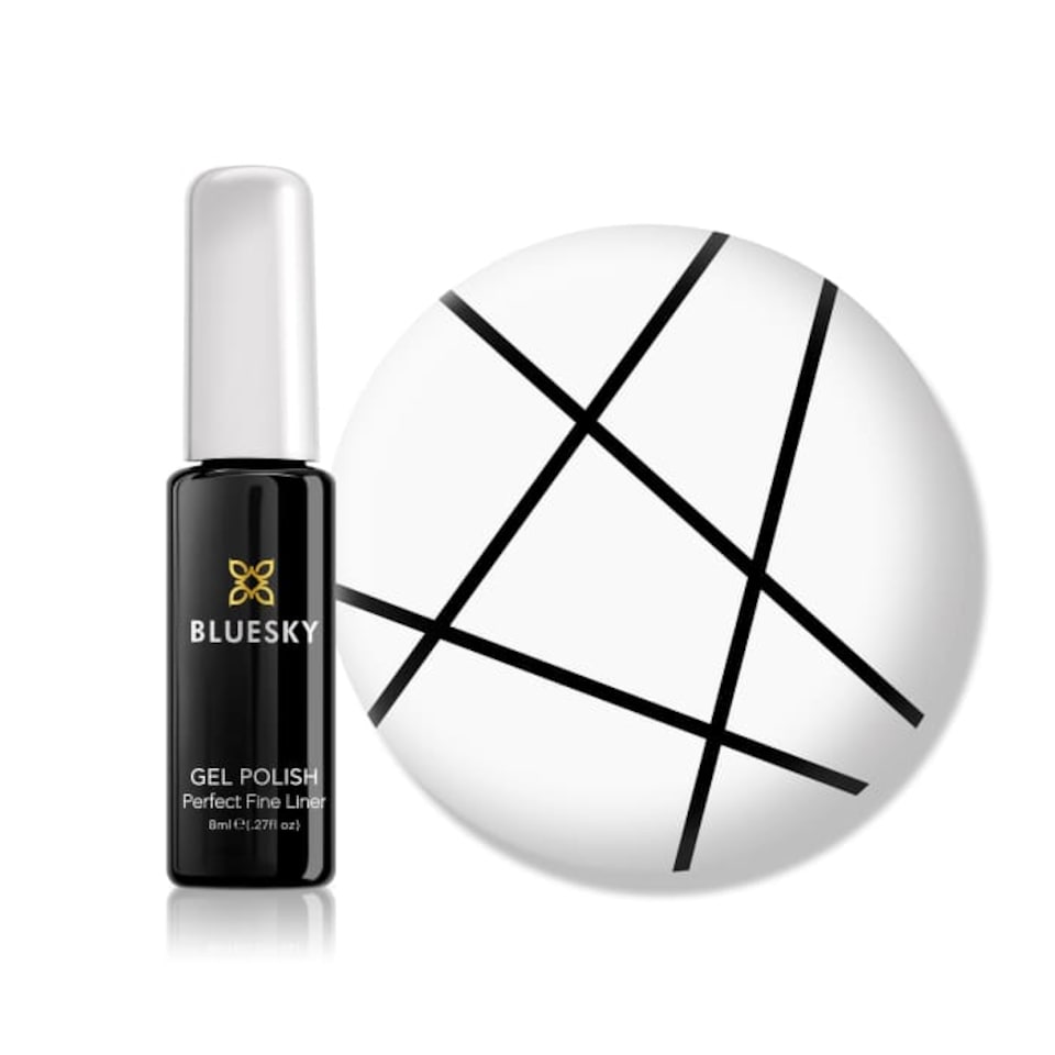 Bluesky Black Gel Polish - Black Chalk